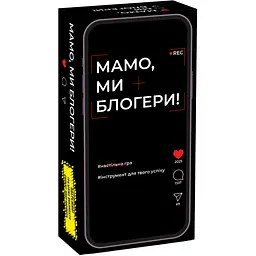 Настільна гра Craftorika Мамо, ми блогери! (укр.)