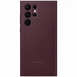Оригінальний чохол-книжка Samsung Smart Clear View Cover для Galaxy S22 Ultra (S908) Burgundy EF-ZS908CEEGRU - мініатюра 5