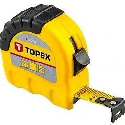 Рулетка Topex стальная лента 10 м x 25 мм (27C310)