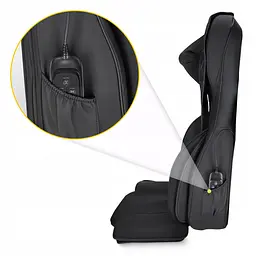 Масажна накидка 4FIZJO Shiatsu багатофункціональна, з підігрівом Black (P-5905973403528) - мініатюра 6