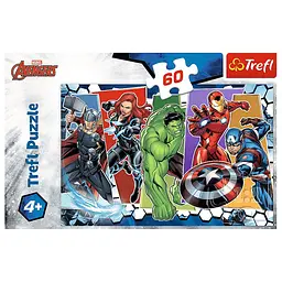 Пазли Trefl Непереможні месники Marvel 60 елементів - мініатюра 3