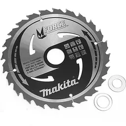 Диск пиляльний по дереву 185х30 мм 24T Makita M-Force B-08040