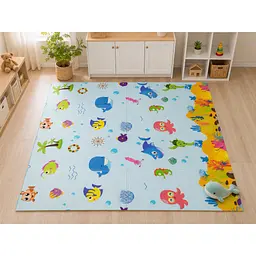 Дитячий килимок XoKo Childcare двосторонній термокилимок 200 × 180 х 0,8 см (XK-CHC-20-18-CRP1) - мініатюра 9