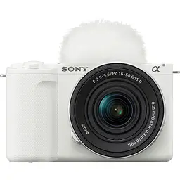 Бездзеркальний фотоапарат Sony ZV-E10 II Kit 16-50mm f3.5-5.6 OSS II White (ZVE10M2KW.CEC) [115277]