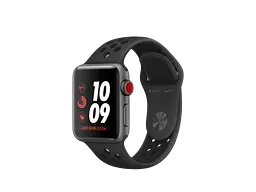 Смарт-годинник Apple Watch Series 3 Nike+ GPS + LTE 38mm Space Gray Aluminum w. Anthracite/BlackSport B. (MQM82)
