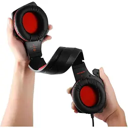 Навушники Hunterspider Gaming with LED V1 повнорозмірні ігрові - мініатюра 4