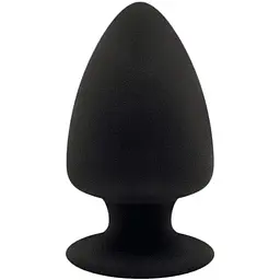 Анальна пробка SilexD (Model 1 size XS) двошаровий силікон + Silexpan діаметр 4.5 см