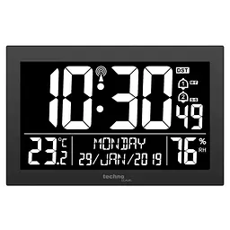 Настінний годинник Technoline WS8017 Black (WS8017) - мініатюра 2