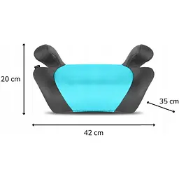 Бустер Lionelo Luuk 15-36 кг Turquoise - мініатюра 2