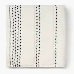 Рушник MBM HOME Слід вітру 90x150 см крапка айворі (BT-18 XL IVORY/DOT) - мініатюра 3