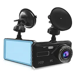Відеореєстратор для авто T672 LCD 4" Touch screen (2 камери) 1080P Full HD - мініатюра 6