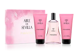 Подарунковий набір жіночої парфумерії Instituto Espanol AIRE DE SEVILLA PARADISE