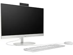 Комп'ютер персональний HP моноблок 240-G10 23.8 'FHD IPS AG Intel N300 8GB F512GB UMA WiFi кл+м 3р Win11P білий (936J0EA) - мініатюра 2