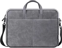Сумка для ноутбука 15.6" Defender Solid, Grey, екошкіра, 410х310х40 мм (26088) - мініатюра 2