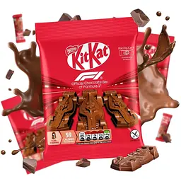 Шоколадні батончики Kit Kat Formula 1 Chocolate Bar 6 шт, 66 г - мініатюра 2