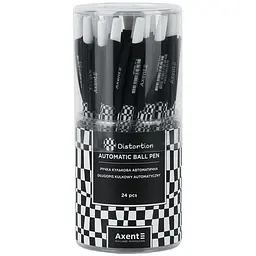 Набір ручок Axent Distortion кулькові автоматичні 24 шт. сині (AB1090-37-A) - мініатюра 2