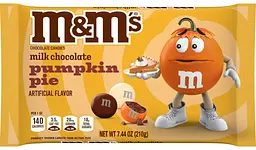 Драже M&M's Halloween Milk Chocolate Pumpkin Pie Candy 210 г