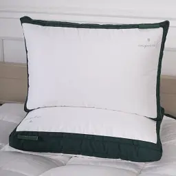 Набір MirSon пуховий №10008 Imperial Satin Luxe демі ковдра 140х205 см + подушка білий (2200010810486) - мініатюра 5