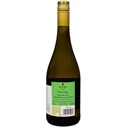 Вино Peter Bott Riesling, біле, сухе, 0,75 л - мініатюра 2