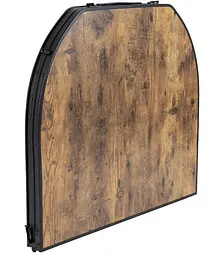 Стіл Bo-Camp Woodbine Oval 150x80 cm Black/Wood look (1404230) (DAS301532) - мініатюра 5