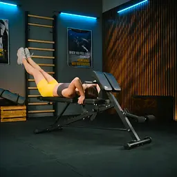 Лавка тренувальна Trex Sport TX-200B із партою Скотта - мініатюра 14