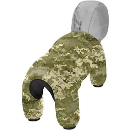 Комбінезон для собак Waudog Clothes малюнок Мілітарі S35 В 52-55 см С 31-36 см  