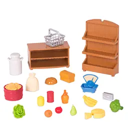 Набір аксесуарів Продуктові полички Li'l Woodzeez det0018264 - мініатюра 3