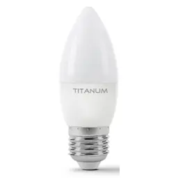 Лампочка TITANUM C37 6W E27 4100K 220V (TLС3706274)
