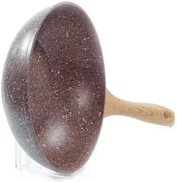 Сковорода-вок Magic Brown з антипригарним покриттям Fissman Ø24х7 см kuh0007309 - мініатюра 3