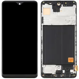 Дисплей Samsung A515 Galaxy A51 чорний, OLED, з рамкою