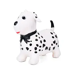 Дитяча іграшка-стрибун Цуценя MS 4160White гума, до 20 кг