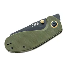 Ніж CJRB Maileah L Чорний Blade, AR-RPM9 Steel, G10 зелений - мініатюра 4