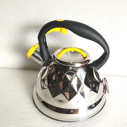 Чайник із свистком Bohmann BH 9917 yellow 3,2 л - мініатюра 4