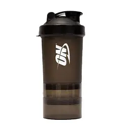 Шейкер Smart (3-х компонентний) 600 мл Black Optimum Nutrition fit0025888