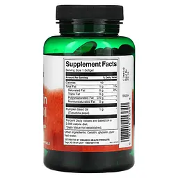 Олія насіння гарбуза Swanson Pumpkin Seed Oil 1.000 мг 100 гелевих капсул - мініатюра 2