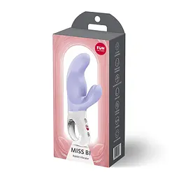 Вібратор-кролик Fun Factory MISS BI Purple, 2 незалежні мотори, діаметр 4,2 см - мініатюра 10