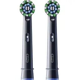 Насадки для електричної зубної щітки Oral-B Pro Cross Action Чорні 2 шт. - мініатюра 2