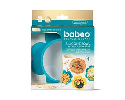 Тарілочка силіконова глибока Baboo, блакитний (90427) - мініатюра 7