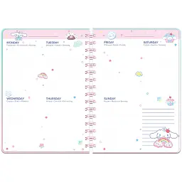 Щоденник на спіралі Kite Cinnamoroll тверда обкладинка (CR26-438) - мініатюра 9