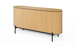 Комод 4д Lenart Rotto RT-03 1680x460x820 дуб вінченца/евкаліпт - мініатюра 1