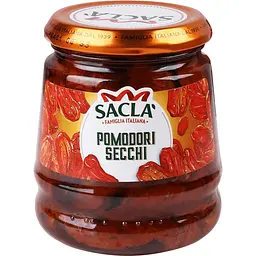 Томати в'ялені Sacla у рослинній олії 280 г (896795) - мініатюра 2