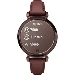 Смарт-годинник Garmin Lily 2 Classic Dark Bronze with Mulberry Leather Band (010-02839-03) - мініатюра 4
