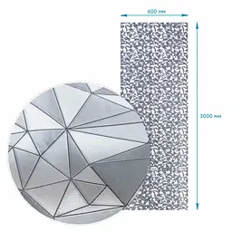 Плівка віконна 600*3000мм SW-00002600 - мініатюра 2