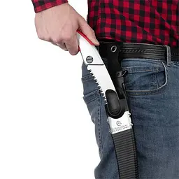 Ножівка садова INTERTOOL FT-2404, вигнута, 330 мм, з металевою ручкою - мініатюра 7