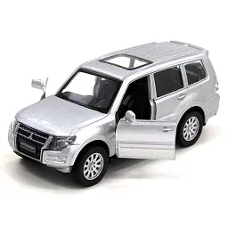 Автомодель - MITSUBISHI PAJERO 4WD TURBO (сріблястий) - мініатюра 11