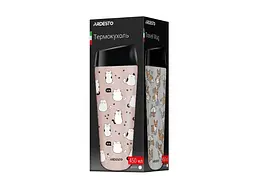 Термокухоль Ardesto Coffee Time Cats 450 мл (AR2645FC) - мініатюра 4