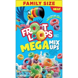 Сухий сніданок Kellogg's Froot Loops Color Mixups 357 g - мініатюра 2