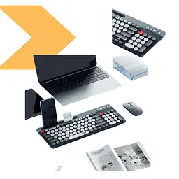 Клавіатура з мишею Acer BT 25001 чорна (43922-ZYG 806_556) - мініатюра 3