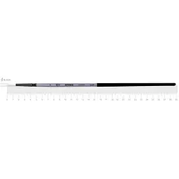 Пензель синтетика кругла INTENSE 1668R №2 довга ручка Rosa