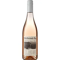 Набір вино Marlborough Sun Sauvignon Rose рожеве сухе 0.75 л + вино Marlborough Sun Sauvignon Blanc біле сухе 0.375 л  - мініатюра 2